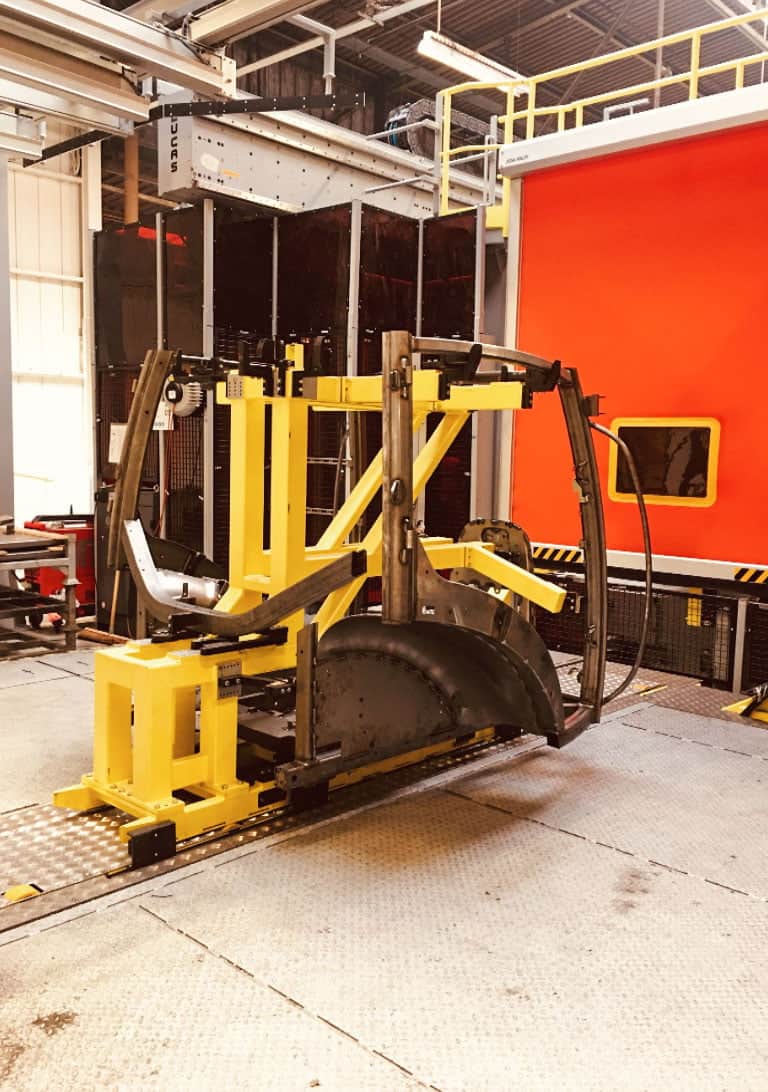 Automatic Tractor Cab Assembly and Welding
